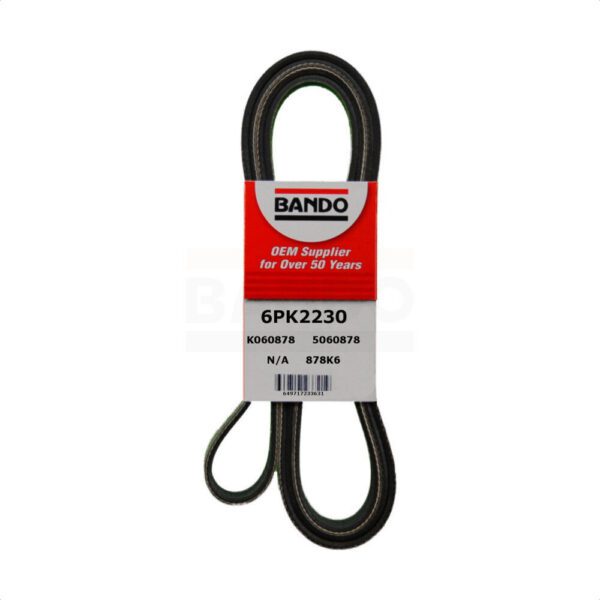 Bando Accessory Drive Belt For Chevrolet Silverado 1500 GMC Sierra Ford Focus Toyota