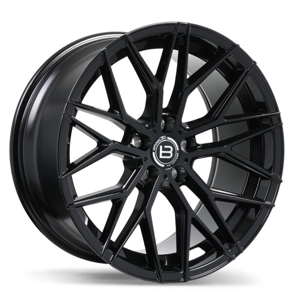 Braelin BR10 Noir lustré 19x9.5 5x120.65mm