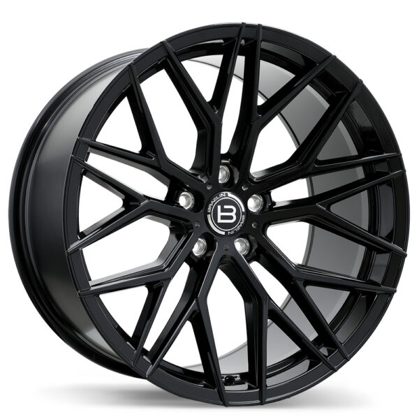 Braelin BR10 Noir lustré 20x10.5 5x120.65mm