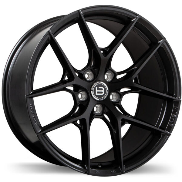 Braelin BR14 Noir satiné anthracite 19x9.5 5x120mm