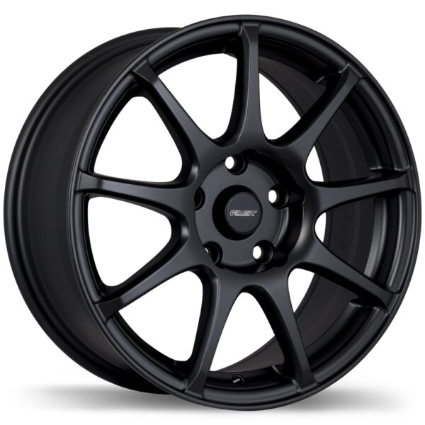 Fast Wheels Orbit Noir mat 17x7.5 5x114.3mm