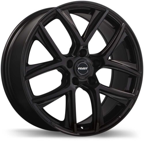 Fast Wheels Tactic Noir lustré 18×8.0 5×114.3mm