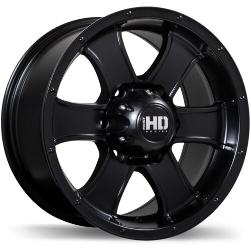 Fast HD Terrano Noir satiné 16×8.0 6×139.7mm