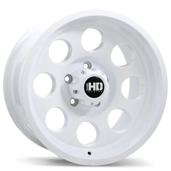 Fast HD Detour Blanc lustré 17x9.0 5x127mm