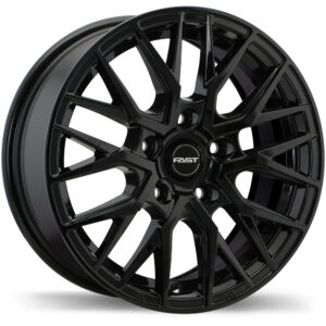 Fast Wheels Tronic Noir lustré 15x6.5 5x112mm