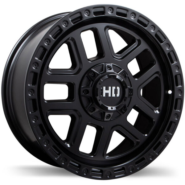 Fast HD Summit Noir satiné 20x9.0 6x135 / 139.7mm