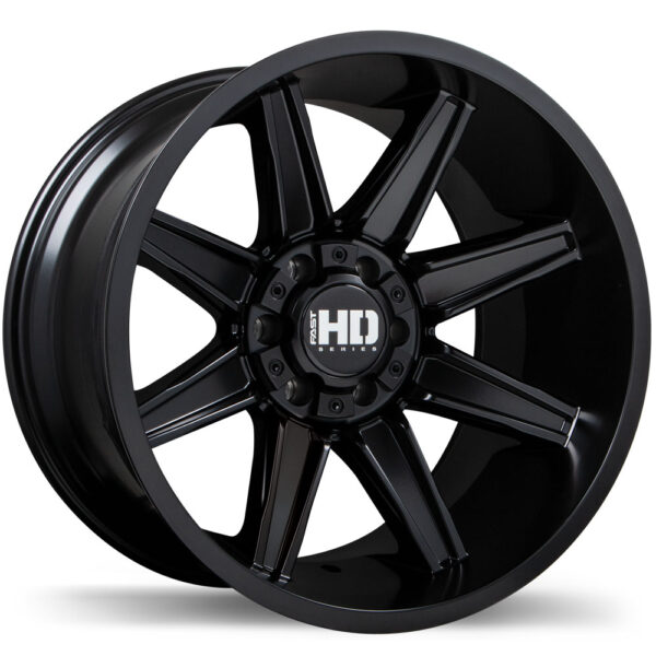 Fast HD HAVOK Noir satiné 20x12.0 6x135 / 139.7mm