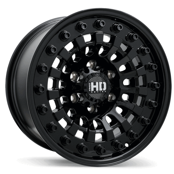 Fast HD Shred Noir lustré 17x9.0 6x139.7mm