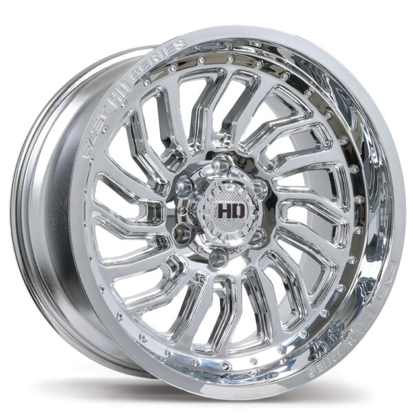 Fast HD D-STRUCT Chrome 20x10.0 6x139.7mm