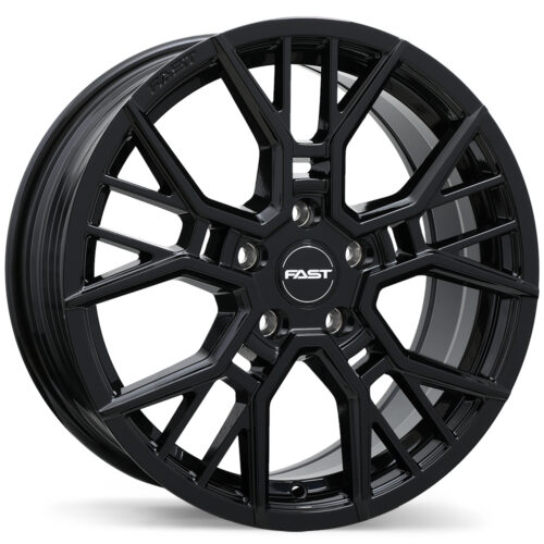 Fast Wheels Spectre Noir lustré 17×7.5 5x112mm