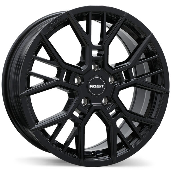 Fast Wheels Spectre Noir lustré 17x7.5 5x112mm