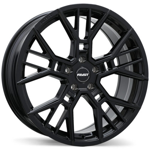Fast Wheels Spectre Noir lustré 19×8.0 5x112mm