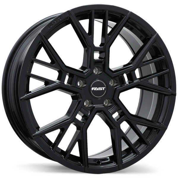 Fast Wheels Spectre Noir lustré 19x8.0 5x112mm