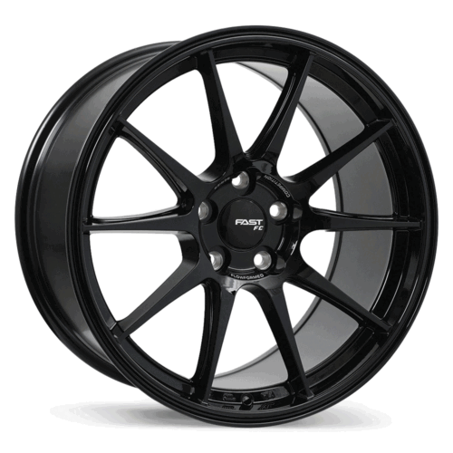 Fast Wheels FC08 Noir lustré 18×10.5 5x108mm