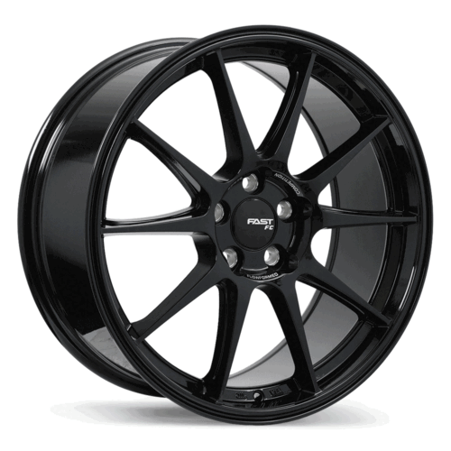 Fast Wheels FC08 Noir lustré 19×9.0 5x115mm