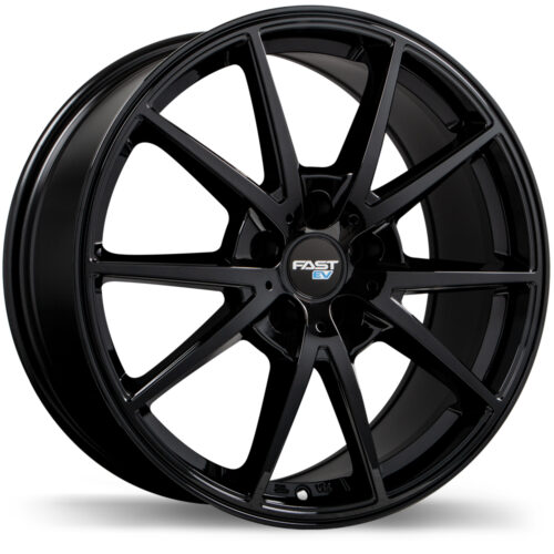Fast Wheels EV02 Noir lustré 18×8.0 5×114.3mm