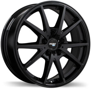 Fast Wheels EV02 Noir lustré 17x6.5 5x114.3mm