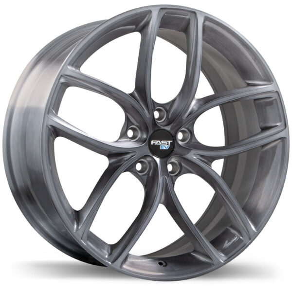Fast Wheels EV04 Brossé avec une teinte foncée 19x8.5 5x114.3mm