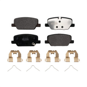 Positive Plus Rear Semi-Metallic Disc Brake Pads For Hyundai Palisade Santa Fe Kia Telluride