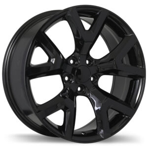Replika R165A Noir lustré 17x7.5 5x110mm