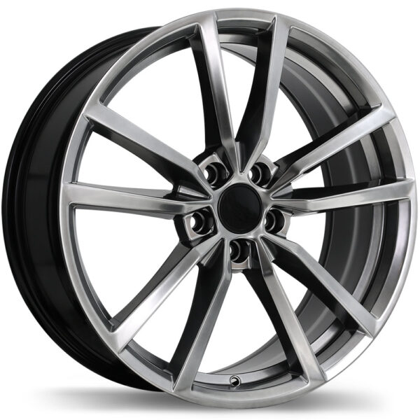 Replika R195 Hyper argent foncé 17x7.5 5x112mm