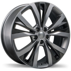 Replika R201 Gunmétal mat avec garnitures noir mat 20x8.5 5x108mm