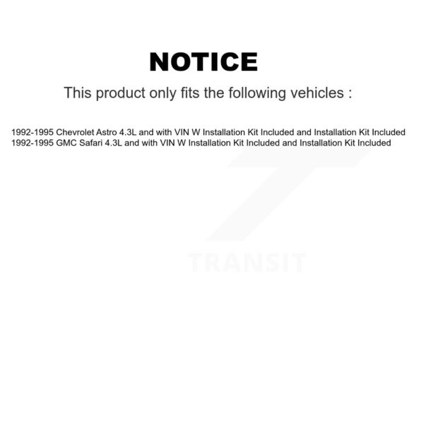 Agility Autoparts Fuel Pump Sender Assembly For Chevrolet Astro GMC Safari 4.3L with VIN W – Image 2