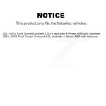 Mpulse Front ABS Wheel Speed Sensor For Ford Transit Connect with Harness SEN-2ABS2389 - Image 2