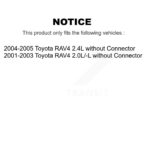 Mpulse HVAC Blower Motor Resistor For Toyota RAV4 without Connector SEN-2BMR0044 - Image 2
