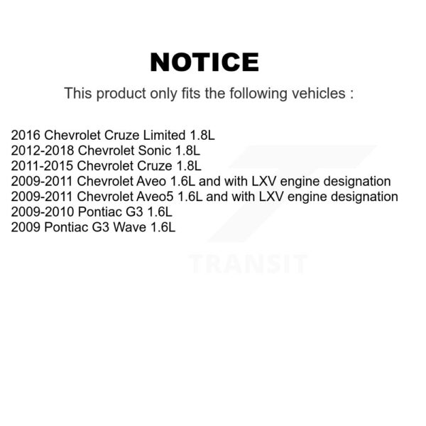 Mpulse Intake Engine Camshaft Position Sensor For Chevrolet Cruze Sonic Limited Aveo G3 - Image 2