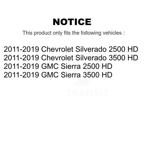 TOR Front Steering Idler Arm For GMC Chevrolet Sierra 2500 HD Silverado 3500 - Image 2