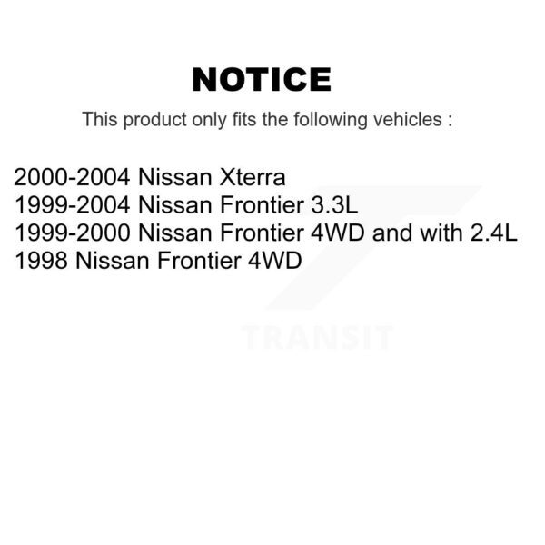 TOR Front Steering Idler Arm For Nissan Xterra Frontier TOR-K80592 - Image 2