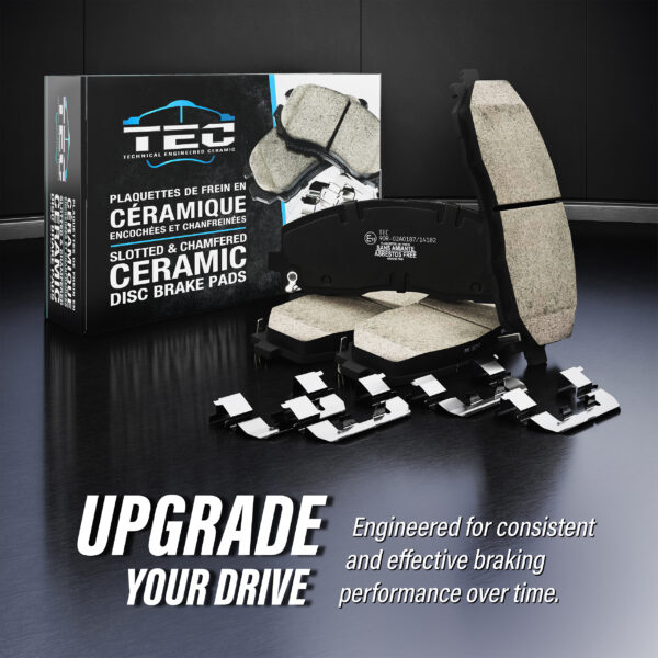 TEC Front Ceramic Disc Brake Pads For Ford Explorer Lincoln Aviator Police Utility - Image 10