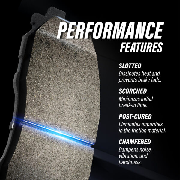 TEC Front Ceramic Disc Brake Pads For Ford Explorer Lincoln Aviator Police Utility - Image 11