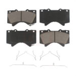 CMX Front Ceramic Disc Brake Pads For Toyota Tundra Sequoia Lexus LX570 Land Cruiser