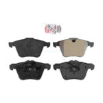 AmeriBRAKES Front Semi-Metallic Disc Brake Pads For Volvo XC70 S60 Jaguar V60 XF S80 Cross