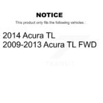 Kugel Rear Wheel Bearing Hub Assembly For Acura TL 70-512391 - Image 2