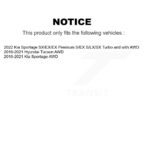 Kugel Rear Wheel Bearing Hub Assembly For Hyundai Tucson Kia Sportage 70-KH2310 - Image 2