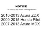 Top Quality Rear Left Suspension Stabilizer Bar Link Kit For Honda Pilot Acura MDX ZDX - Image 2