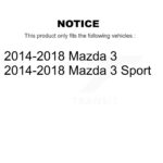 Top Quality Front Left Suspension Stabilizer Bar Link Kit For 2014-2018 Mazda 3 Sport - Image 2