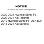 Top Quality Front Suspension Stabilizer Bar Link Kit For Kia Sorento Hyundai Santa Fe - Image 2