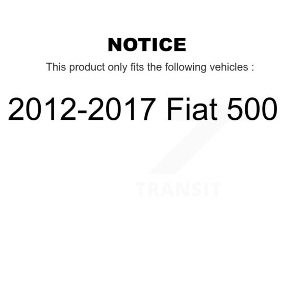 TMC Rear Shock Absorber For 2012-2017 Fiat 500 78-TM4004 - Image 2