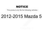 Unity Automotive Front Left Suspension Strut Coil Spring Assembly For 2012-2015 Mazda 5 78A-13083 - Image 2