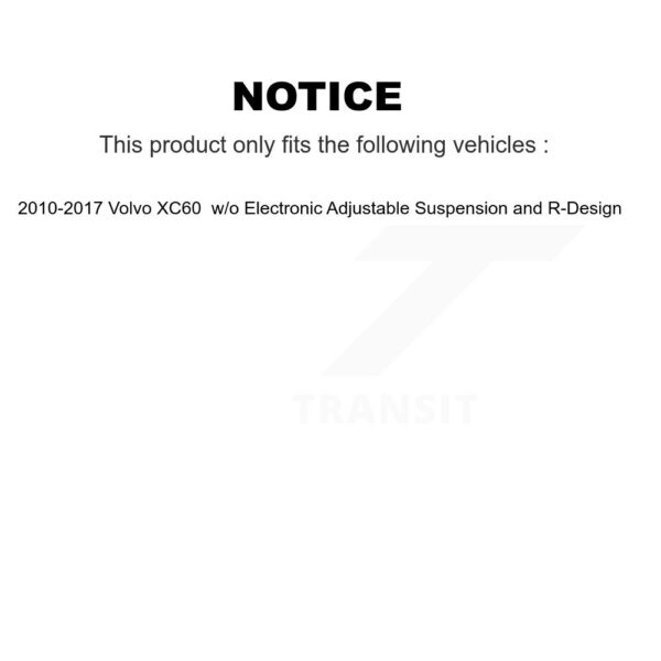 Unity Automotive Front Right Suspension Strut Coil Spring Assembly For Volvo XC60 78A-13302 – Image 2