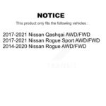 Unity Automotive Front Left Suspension Strut Coil Spring Assembly For Nissan Rogue Sport Qashqai - Image 2