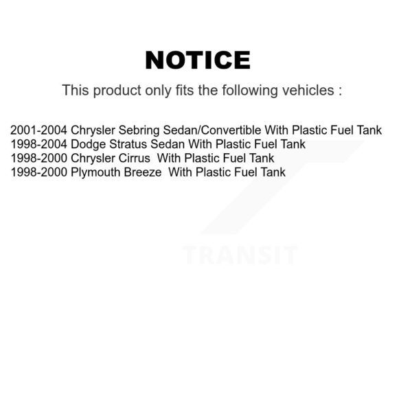Agility Autoparts Fuel Tank Strap For Chrysler Sebring Cirrus Dodge Stratus Plymouth Breeze – Image 2