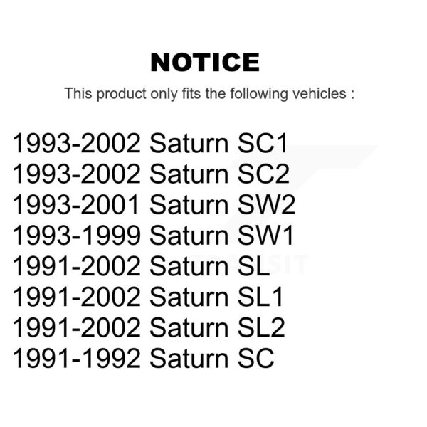 Agility Autoparts Fuel Tank Strap For Saturn SL1 SC1 SL2 SC2 SL SW2 SW1 SC AGY-01110214 – Image 2