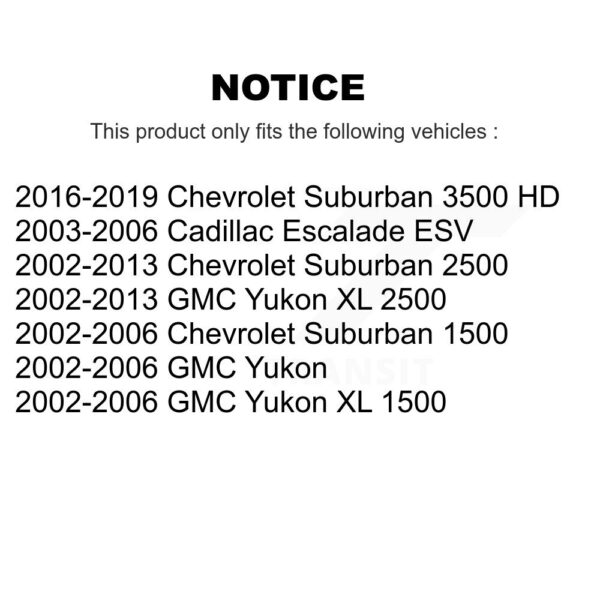 Agility Autoparts Fuel Tank Strap For GMC Chevrolet Yukon XL 1500 Suburban 2500 Cadillac Escalade – Image 2