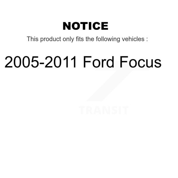 Agility Autoparts Fuel Tank Strap For 2005-2011 Ford Focus AGY-01110295 – Image 2