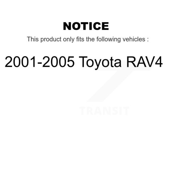 Agility Autoparts Fuel Tank Strap For 2001-2005 Toyota RAV4 AGY-01110316 – Image 2